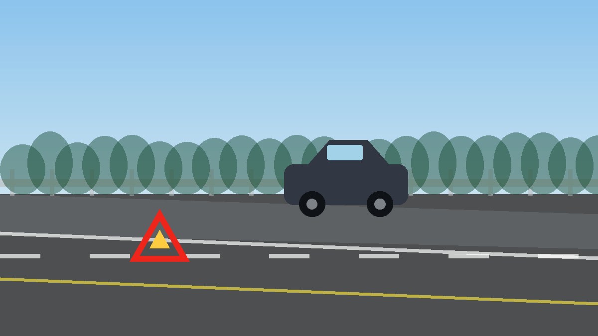 海西道路故障安全等待现场图